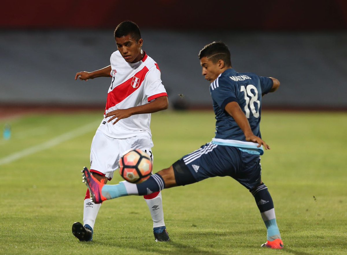 Perú vs Argentina resultado final Sudamericano Sub-20