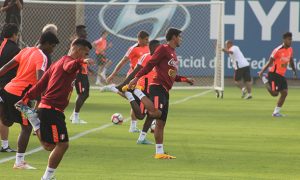 La Selección Peruana ya entrena en la Videna. (Foto: FPF)