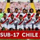 PERÚ formación Sudamericano Sub-17